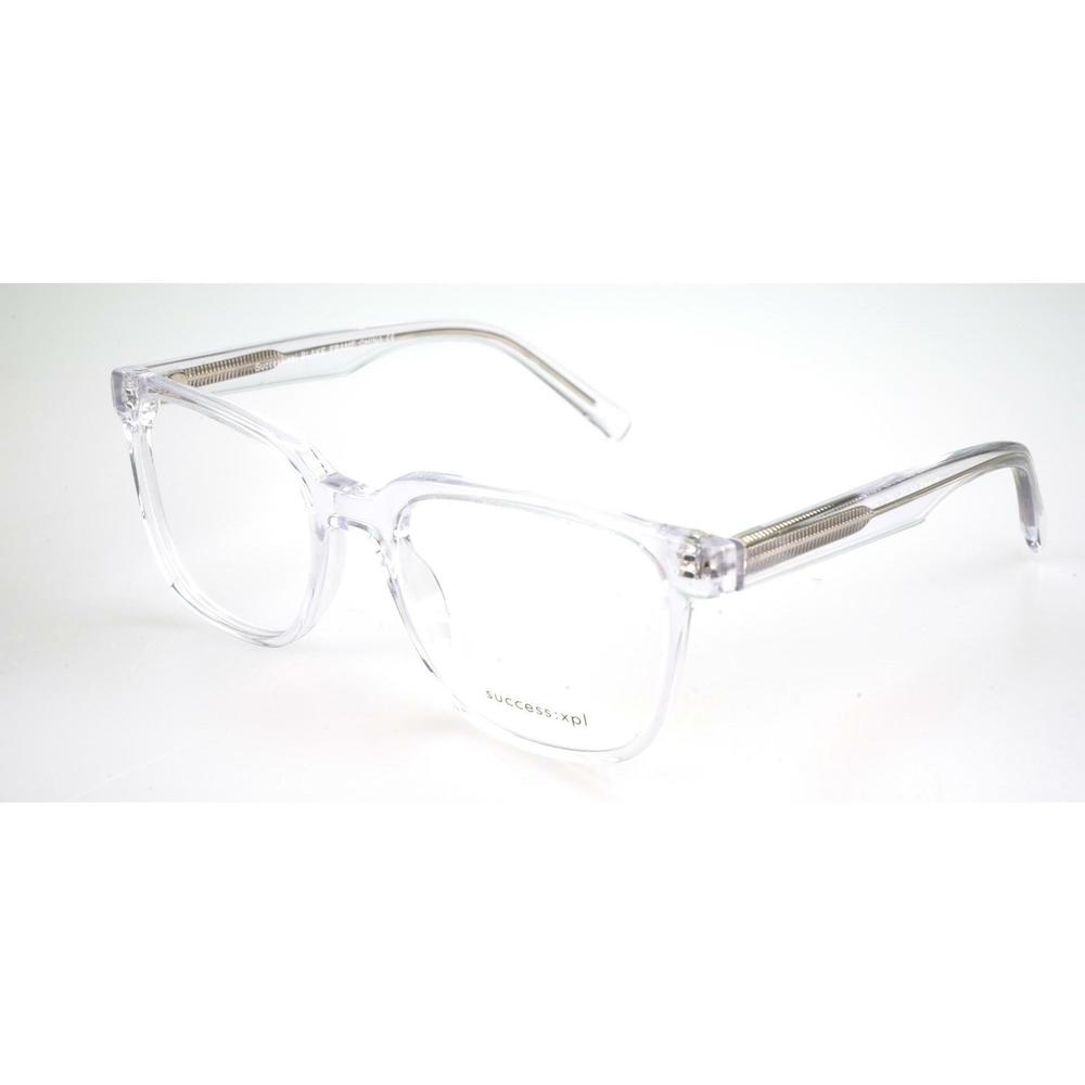 NEW Success XPL Crystal Clear BLAKE Eyeglasses 50mm with Case